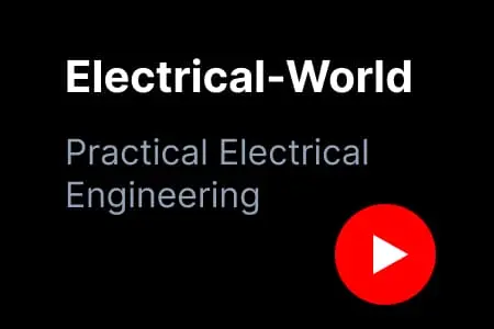 Electrical World youtube channel ads banner